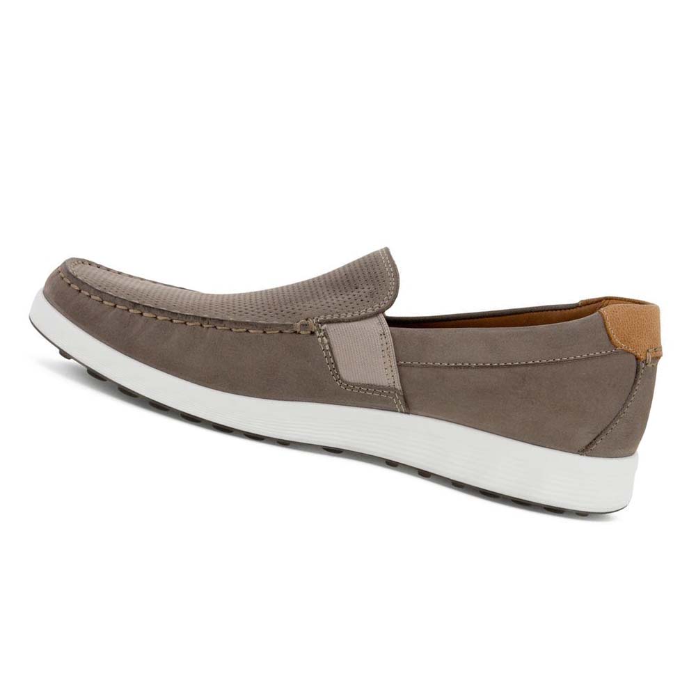 Ecco S Lite Moc Summer Fritidssko Herre Grå Brune | NO 471PJJ